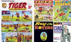 Roy of the Rovers through the ages.