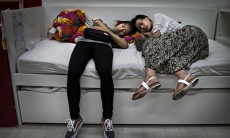 Xxx Chinese Sleeping Sex - Ikea sales driven up by growing Chinese middle class | Ikea | The Guardian