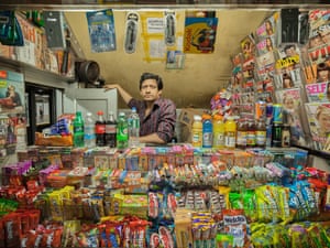 Jainul in his shop in New York City.