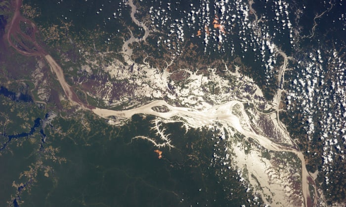 Space But Rivers River From Space
