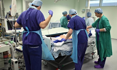 NHS figures show a sharp rise in the number of planned operations being cancelled.