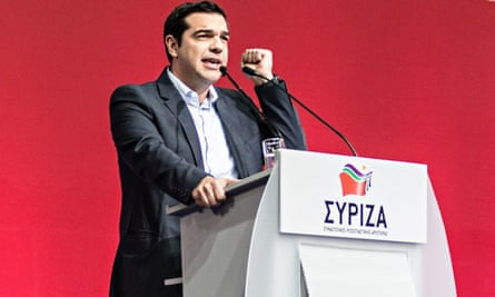 Syriza leader Alexis Tsipras.