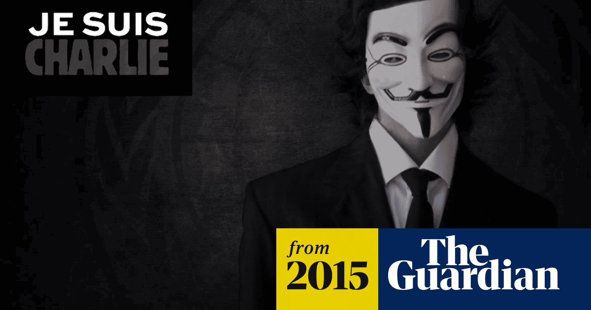 Anonymous Target Terrorist Twitter Accounts After Charlie Hebdo Attack Anonymous The Guardian