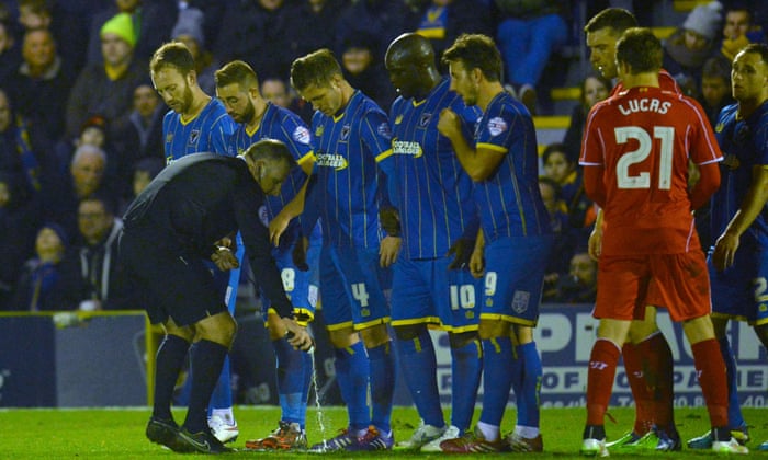 There Was A Lot Of Suffering Inventor Of Football S Vanishing Spray Looks For Recognition Soccer The Guardian There Was A Lot Of Suffering Inventor Of Football S Vanishing Spray Looks For Recognition Soccer The Guardian