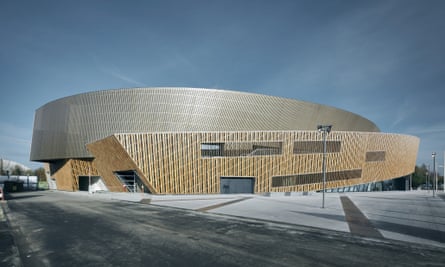 Daniel Libeskind's €30m new conference centre is one of the few projects to be completed on time.