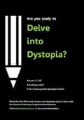 Delve into dystopia comp poster
