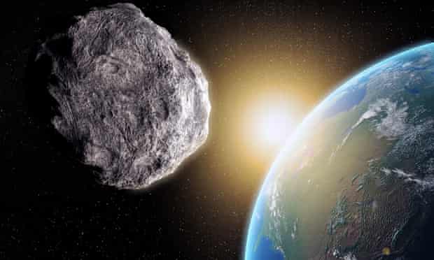 Large asteroid closing in on Earth