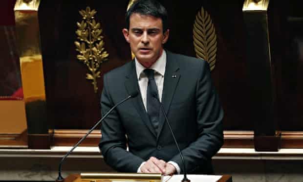Manuel Valls French Parliament