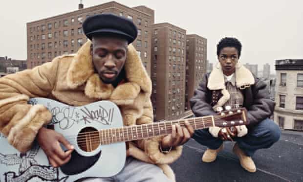 Fugees video shoot Harlem 1993 wyclef jean lauryn hill