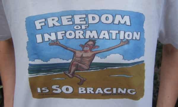 Support Freedom Of Information With A Tony Blair T Shirt Media The Guardian