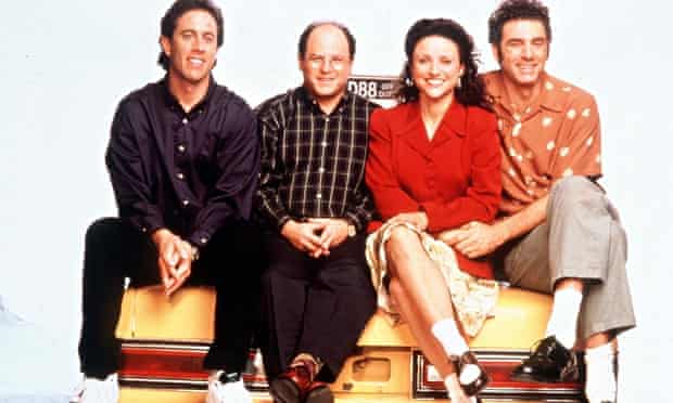 Trendsetters: Jerry Seinfeld, George Costanza, Elaine Benes and Cosmo Kramer.