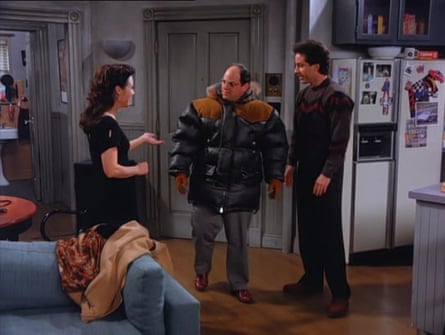 George costanza puffy jacket shop