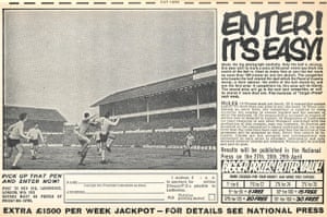 A Spot the Ball coupon.