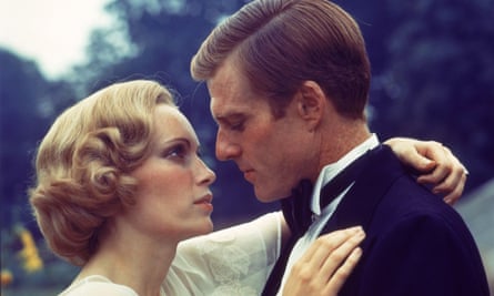 Mia Farrow and Robert Redford, in The Great Gatsby, 1974.