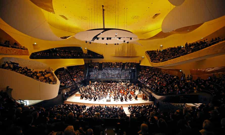 Intergalactic womb … the main auditorium has been praised for it's brilliant acoustic.