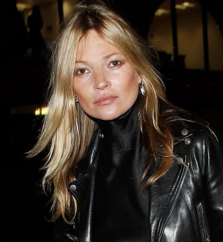 Kate Moss in a poloneck