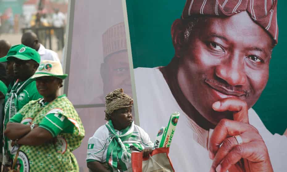 Goodluck Jonathan election poster