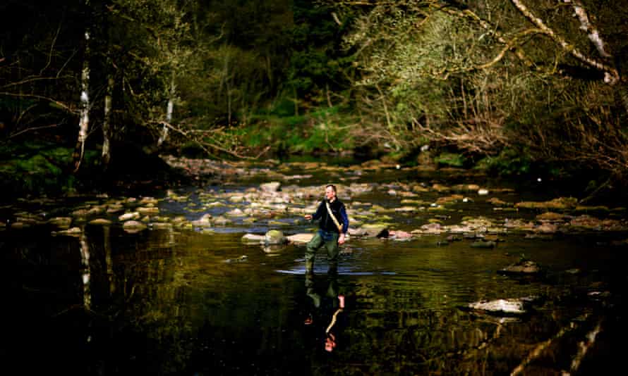 Andy Pietrasik fishing in Cumbria.