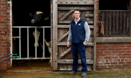 Robert Sanderson is worried about the impact of fracking on his 400 acre dairy farm.