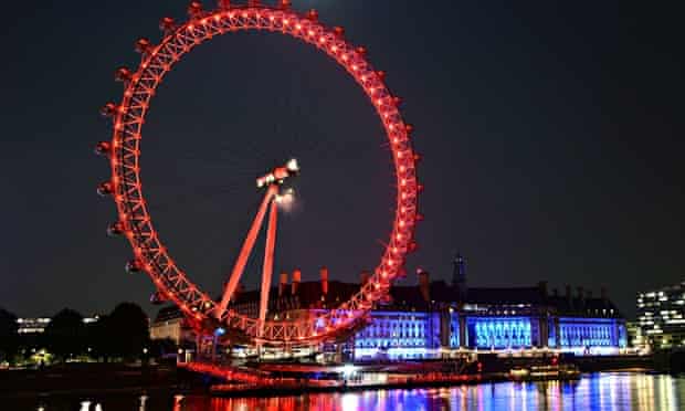 The new-look London Eye lit up in Coca-Cola red last week following the new sponsorship deal.