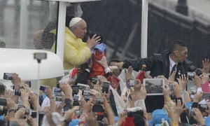 Catholics don't have to breed 'like rabbits', says Pope Francis | Pope ...