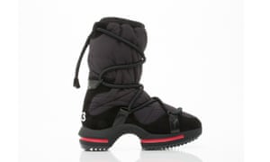Snow boots - black with platform by Y-3