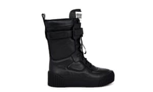Snow boots - leather chunky motocross boots by Marc by Marc Jacobs
