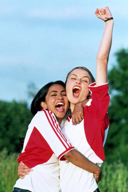 Parminder Nagra and Keira Knightley in Bend it Like Beckham