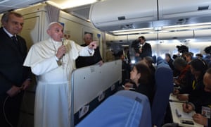 Catholics don't have to breed 'like rabbits', says Pope Francis | Pope ...