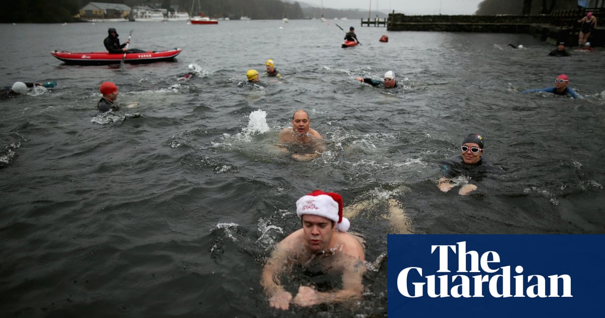 Guardian year New Year's Day swims - in pictures | Life and style | The Guardian