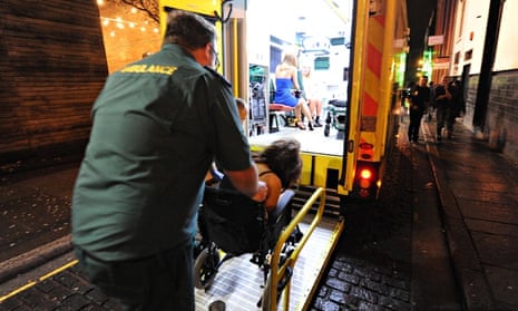 ambulance in liverpool