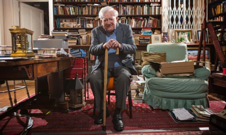 Richard Adams at home in Hampshire