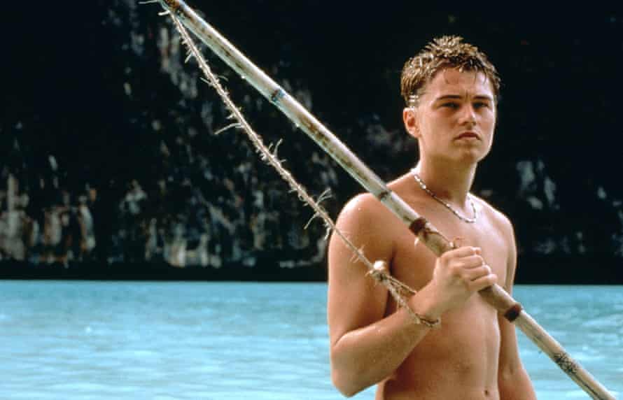 Leonardo DiCaprio in the film adaptation of The Beach.