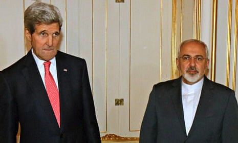 John Kerry and Mohammad Javad Zarif Iran nuclear talks