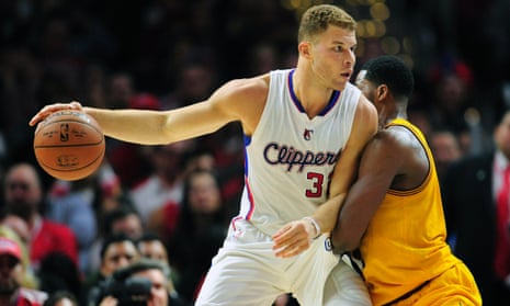 Talismanic forward Blake Griffin moves the ball for the LA Clippers, a team bolstered by its owner Steve Balmer’s focus on bringing data and technology to bear in basketball.