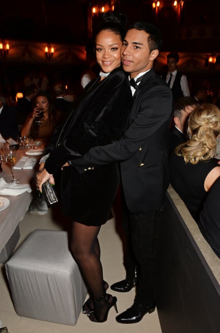 Rihanna and Olivier Rousteing