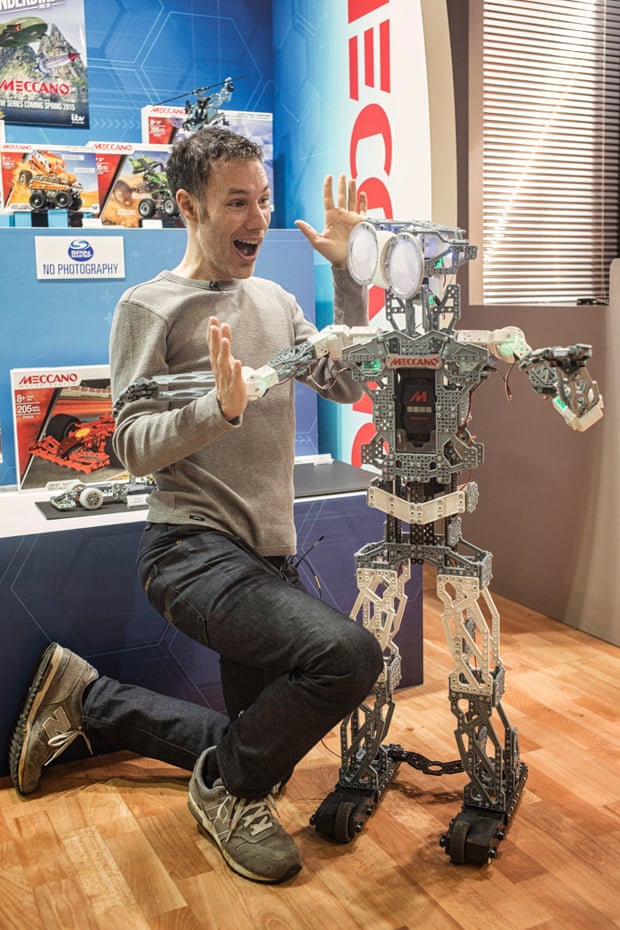 Meccano robotics top and engineering