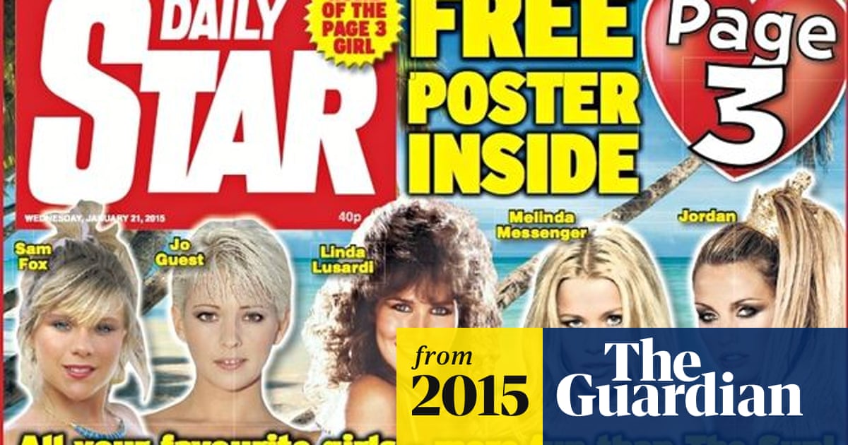 Daily Star ‘Proud to continue the great British page 3 tradition