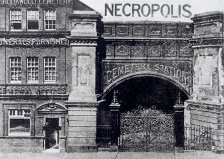 London’s Cemetery Station was built to handle funeral traffic for the giant Necropolis cemetery at Brookwood in Surrey.