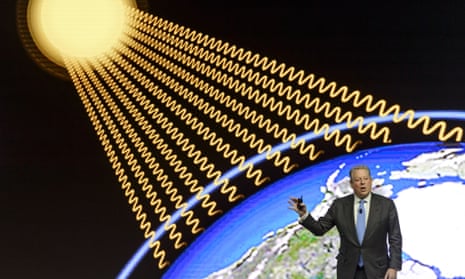 Al Gore pushes for climate-friendly business policies.