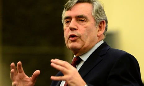 Gordon Brown speech