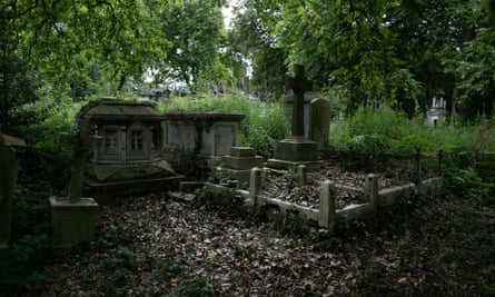 Kensal Green cemetery, London.