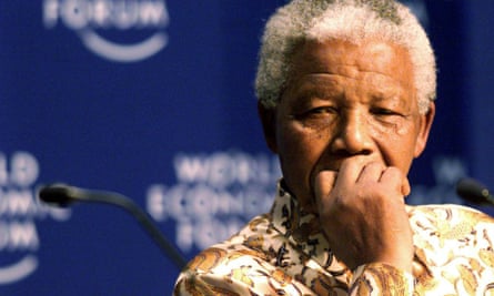Nelson Mandela at Davos