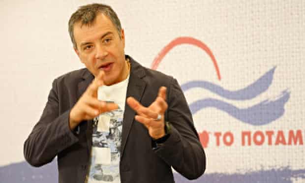 Stavros Theodorakis, journalist and founder of Greece's new party, To Potami