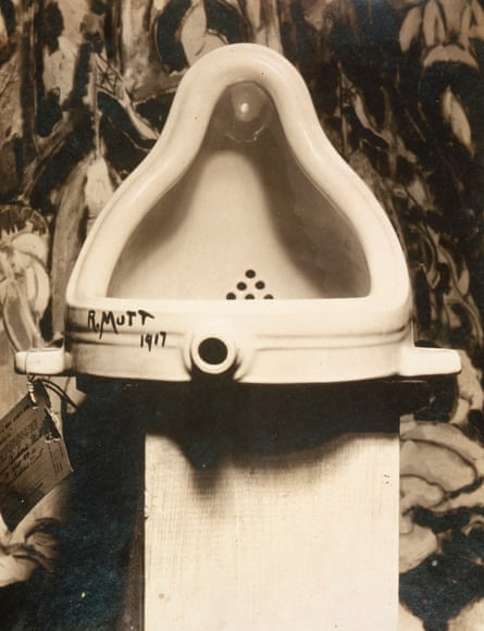 Marcel Duchamp’s Fountain (1917).