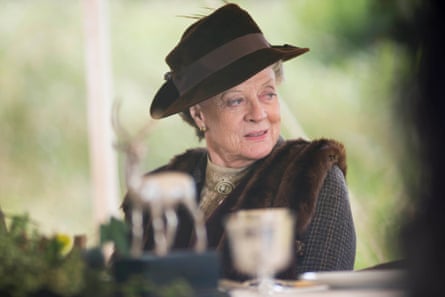 Maggie Smith as the Dowager Countess in Downton Abbey, 2012.