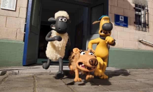 A scene from Shaun the Sheep Movie