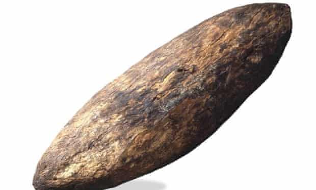 shield from Indigenous Australia: Enduring Civilisation exhibition at British Museum