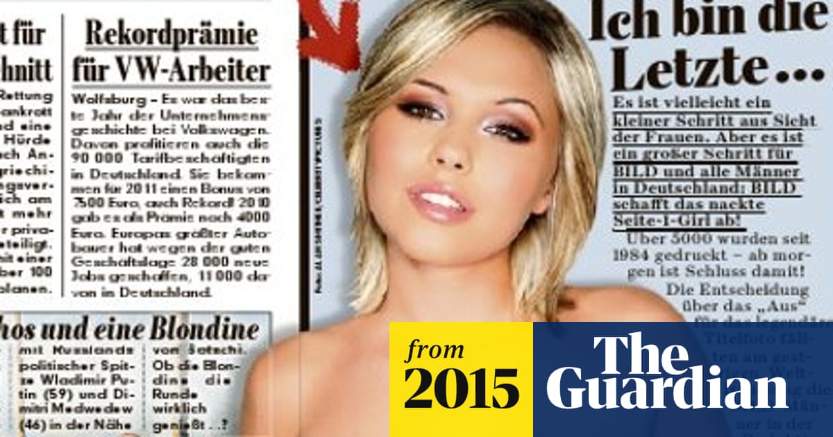No More Page 3 inspires campaign against topless pictures in Germany |  Media | The Guardian