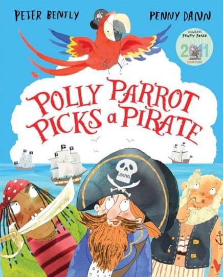 Penny Dann's cover for Polly Parrot Picks a Pirate (2014).